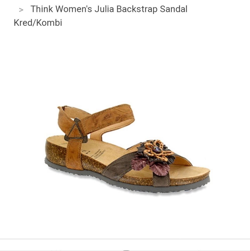 Think! Julia sandals vguc euro size 37 (US size 6)